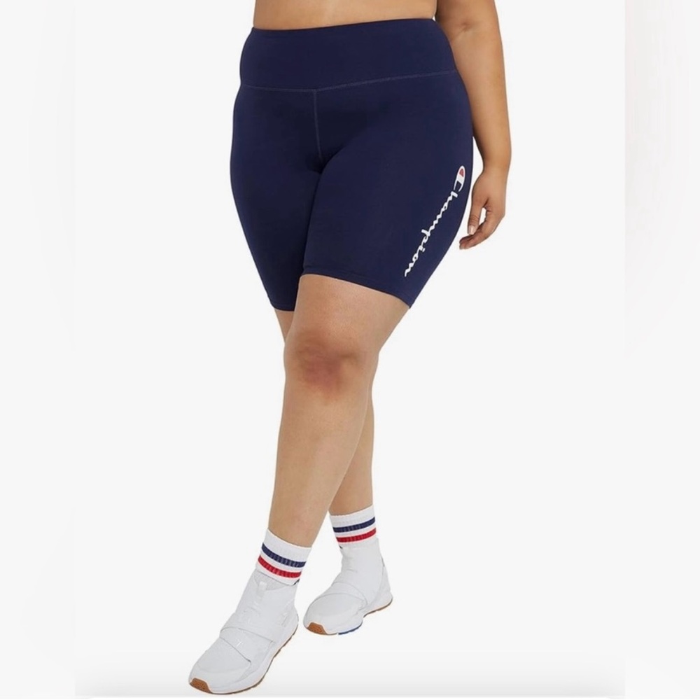 Champion Women's Bike Shorts Moisture Wicking Size 4X Black New